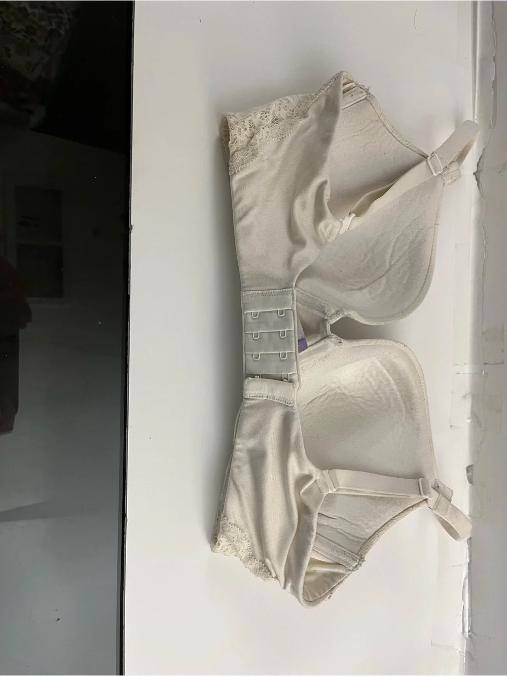 Everyday Smooth Light Cream Lace T-Shirt Bra 36C secret treasures